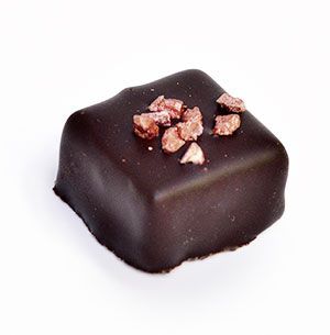 Le Rubis - chocolat noir avec ganache
