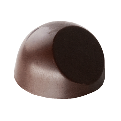 Violette - chocolat noir avec ganache