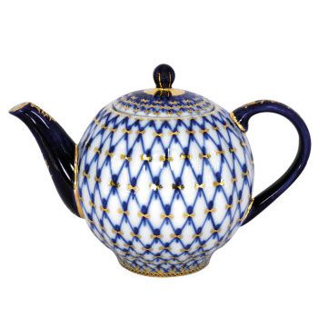 Théière en porcelaine Bunzlau Castle